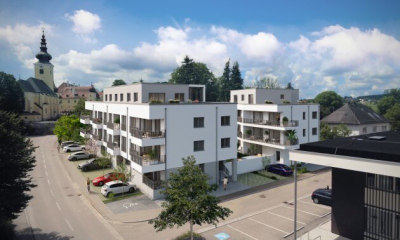 Neubauprojekt  Wohnhausanlage "BUKI" - Buchkirchen